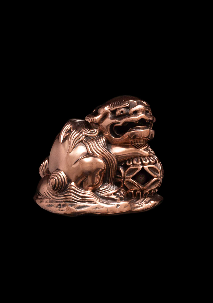 珠取獅子 無垢（ソリッド）タイプ